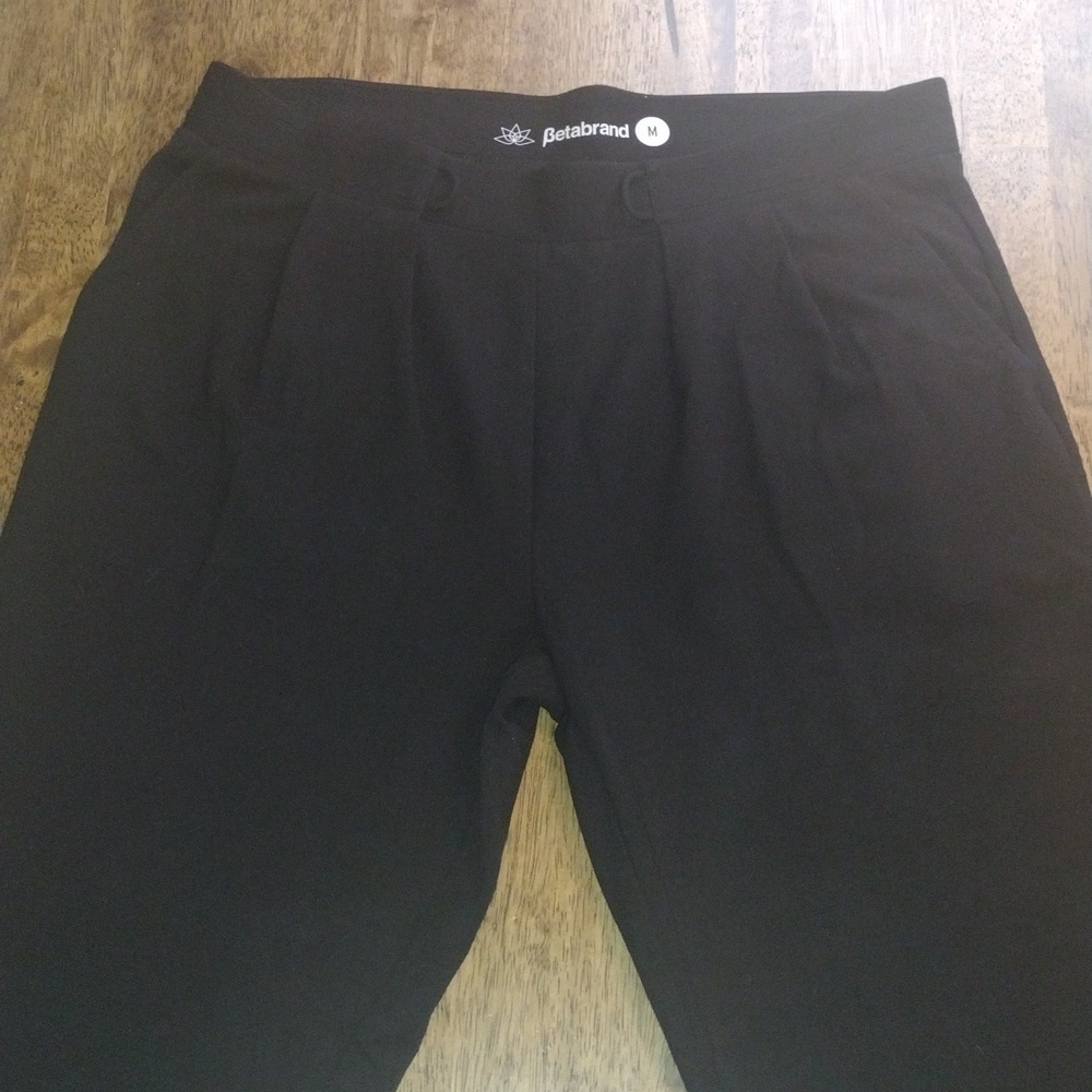 Betabrand High Rise Skinny Jogger Pull on Soho W1528 - BK M - Picture 2 of 7